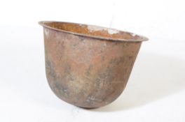 19TH CENTURY VICTORIAN CAST IRON BOILER PLANTER