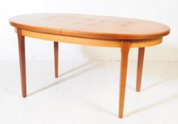 BRITISH MODERN DESIGN - MID CENTURY TEAK DINING TABLE