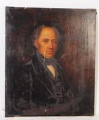 19TH CENTURY VICTORIAN OIL ON CANVAS PORTRAIT