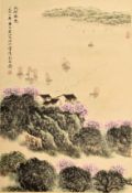 SONG WENZHI宋文治 - TAI HU LAKE IN SPRING 太湖春色