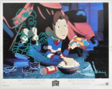 THE IRON GIANT - ORIGINAL SIGNED LOBBY CARD
