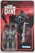 THE IRON GIANT - RICHARD BAZLEY SIGNED ACTION FIGURE