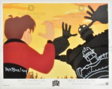 THE IRON GIANT - ORIGINAL SIGNED LOBBY CARD