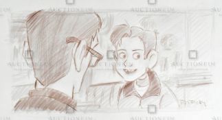 THE IRON GIANT - ORIGINAL DRAWING BY RICHARD BAZLEY