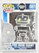 THE IRON GIANT - SIGNED FUNKO POP VINYL FIGURE