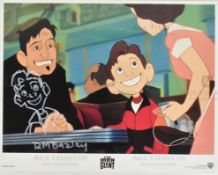 THE IRON GIANT - ORIGINAL SIGNED LOBBY CARD
