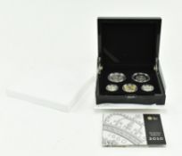 2010 ROYAL MINT UK SILVER PIEDFORT SET