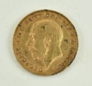 1911 GEORGE V HALF GOLD SOVEREIGN