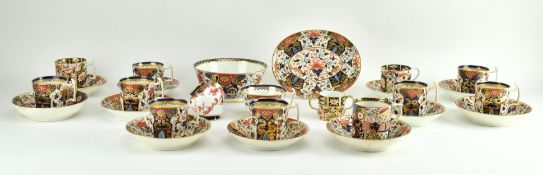 ROYAL CROWN DERBY - 18/19TH CENTURY IMARI TEA PART SERVICE