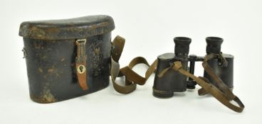 CARL ZEISS JENA - VINTAGE PAIR OF EDWARDIAN BINOCULARS