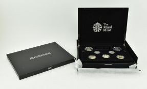 2013 UNITED KINGDOM SILVER PIEDFORT PROOF SET