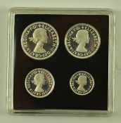 1997 QUEEN ELIZABETH II SILVER MAUNDY FOUR COINS SET