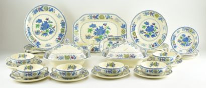 COPELAND SPODE ROYAL JASMINE 34 PIECE PART DINNER SERVICE