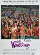 THE WARRIORS - MICHAEL BECK - SIGNED 16X12
