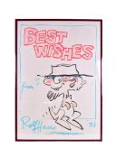 ROLF HARRIS - PRESENTER, SINGER & ARTIST - LARGE SKETCH