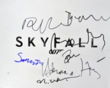SKYFALL (2012) - JAMES BOND 007 - CAST SIGNED 8X10