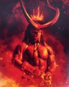 HELLBOY - DAVID HARBOUR - SIGNED 8X10