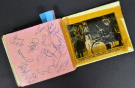 1960S AUTOGRAPH ALBUM FROM BRISTOL - CREAM, JEFF BECK GROUP
