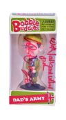 DAD'S ARMY - BOBBLE BUDDIES - IAN LAVENDER SIGNED FIGURE