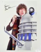 DOCTOR WHO - TOM BAKER - FOURTH DOCTOR - AUTOGRAPHED 8X10