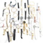 COLLECTION OF VINTAGE & LATER WRISTWATCHES & POCKET WATCH