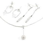 COLLECTION OF CASED SWAROVSKI JEWELLERY