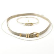 COLLECTION OF SILVER JEWELLERY & SINGLE 10CT GOLD STUD EARRING