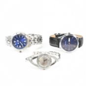 THREE BOXED WRISTWATCHES INCLUDING CITIZEN & SEKONDA