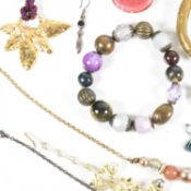 COLLECTION OF COSTUME JEWELLERY