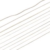 COLLECTION OF SILVER CHAIN NECKLACES