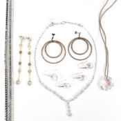 COLLECTION OF MODERN COSTUME JEWELLERY