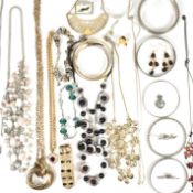 LARGE COLLECTION OF COSTUME JEWELLERY