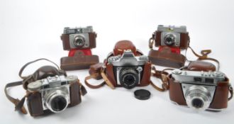 COLLECTION OF EUROPEAN / AMERICAN CAMERAS