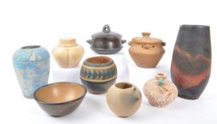 LARGE COLLECTION OF CERAMIC TRIBAL POTS