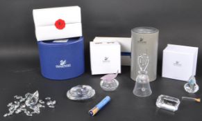 SWAROVSKI - COLLECTION OF BOXED CRYSTAL ORNAMENTS