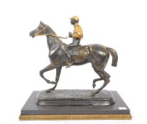 AFTER ETIENNE-DESIRE LOISEAU - BRONZE HORSE FIGURE
