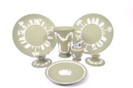 COLLECTION WEDGWOOD JASPERWARE SAGE CHINA