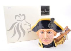 ROYAL DOULTON - LORD HORATIO NELSON CHARACTER JUG D7236 W/ BOX