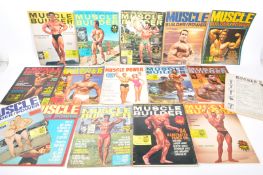 MUSCLE BUILDER - COLLECTION OF 1950'S BODYBUILDING MAGAZINES
