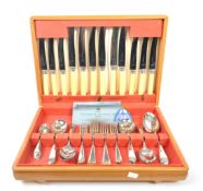 OLIVER & BOWER LTD - MID CENTURY CANTEEN OF CUTLERY FOR SIX