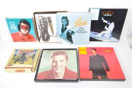 ELVIS PRESLEY. COLLECTION OF CD BOX SETS & JIMMY ELLIS BOOK