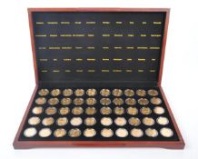 COLLECTION OF PLATED STATEHOOD QUARTER DOLLARS