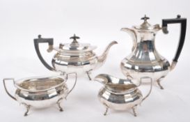 RICHARD RICHARDSON - 1930S EPNS PART TEA SERVICE
