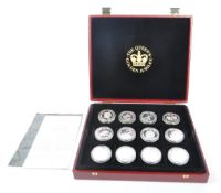 ROYAL MINT - COLLECTION OF COMMEMORATIVE COINS GOLDEN JUBILEE