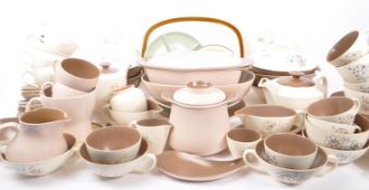 POOLE POTTERY - LARGE COLLECTION OF TWINTONE TABLEWARE