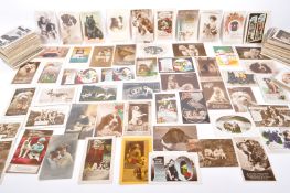 COLLECTION 20TH CENTURY DOG RELATED POSTCARDS