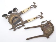 TWO 19TH CENTURY INDIAN BETEL NUT CRACKERS