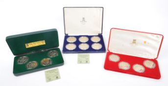 POBJOY MINT - COLLECTION OF ISLE OF MAN COMMEMORATIVE COINS