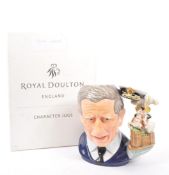 ROYAL DOULTON - PRINCE CHARLES CHARACTER JUG D7283 W/ BOX