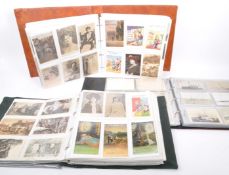 LARGE COLLECTION OF EDWARDIAN, WWI & LATER POSTCARDS